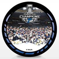 2019 ON ICE Stanley Cup Champs Puck (Blues)